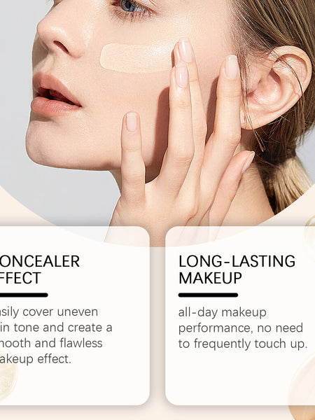 EELHOE Foundation Concealer Mild, Natural, Light, Light And Radiant Skin Tone Hydrating, Long-Lasting And Non-Removable Foundation