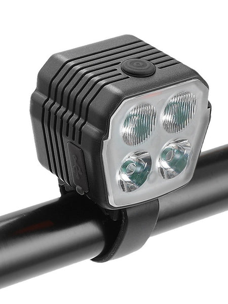 2-in-1 bike riding horn light mountain bike road bike night bike high brightness bike headlight flashlight