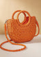Grass woven bag women's bag ins versatile beach bag