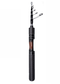 35CM Telescopic Lure Rod UL Ultra-short Mini Portable Carbon Fiber Sliding Float Fishing Rod