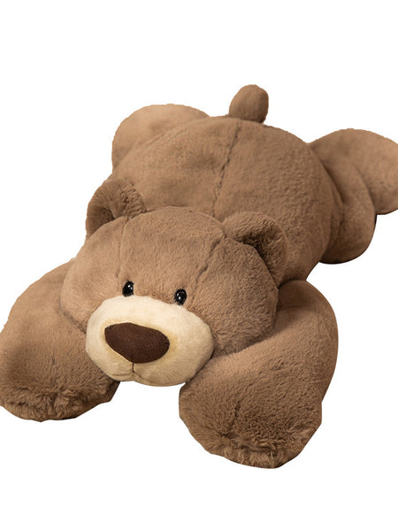 Cute Plush Toy Bear Sleeping Pillow Leg Hug Giant Stuffed Animal Lazy Soft Doll Birthday Gift for Girls
