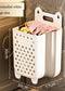 Dirty clothes basket, storage basket, foldable household wall hanging, dirty clothes bucket, laundry basket, shower, bathroom, a