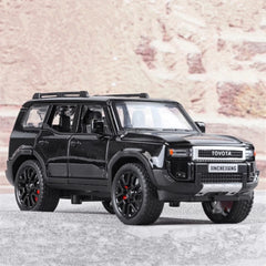 1: 32 Prado car model alloy sound and light simulation SUV domineering off-road vehicle boy toy car decoration