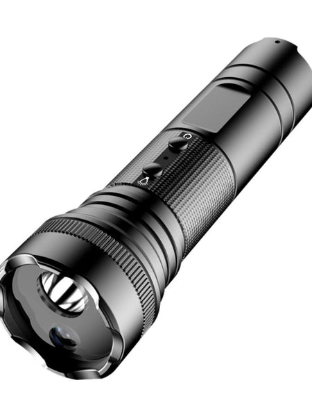 DV4000 Strong Light Flashlight Driving and Cycling Helmet Recorder 120 degree 4K HD Waterproof Camera Guide