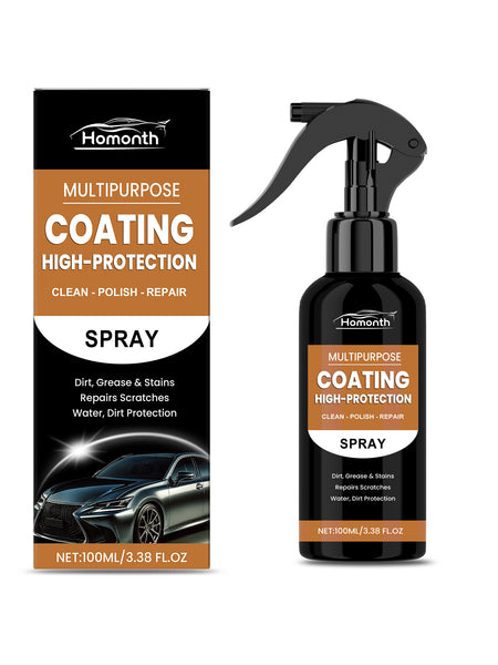 Homonth Automobile Protective Coating Spray, Multi-Functional Car Cleaning, Rust Removal, Scratch Repair, Universal Care