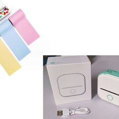 Portable Mini Thermal Label Printer Home Photo Printer Student Wrong Question Printer Bluetooth-compatible Mini Label Printer Price Tag