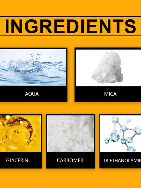 EELHOE Orange Glitter Glitter Gel Facial Body Collarbone Hair Evening Party Festive Bash Brightening Glitter