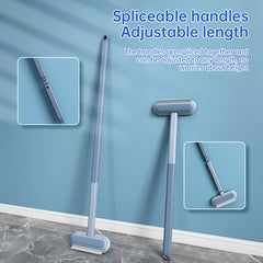 3-in-1 Pet Hair Remover Brush: Long-handle window & pet fur cleaning tool for cat/dog hair.