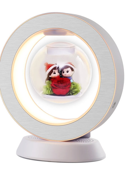 Magnetic Suspension Preserved Fresh Flower Bluetooth Audio Creative Valentine's Day Christmas Gift