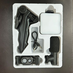 Desktop Beauty Leg Pocket Fill Light with Microphone Set Single Reflex Conference Lamp Handheld Photography with Microphone