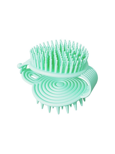 Soft adhesive double-sided hair brush massager for adults and children hair brush for gods bathroom shower brush head massage