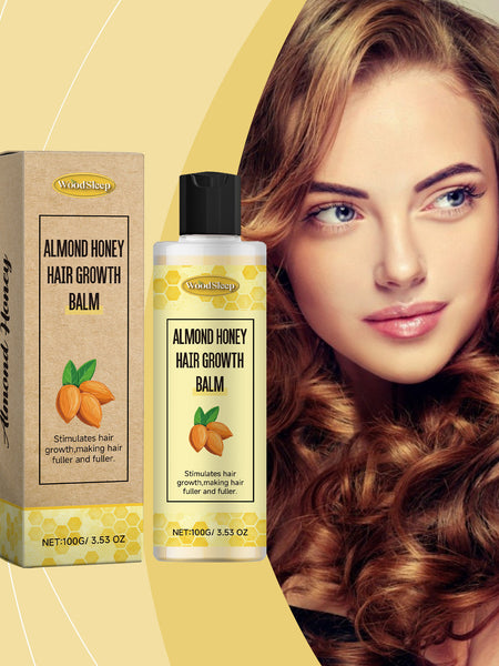 WoodSleep Almond Honey Hair Care Cream Nourishes And Protects Scalp, Plump And Smooth Hair