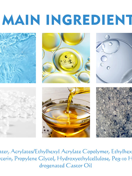 EELHOE False Eyelash Glue, Lightweight Self-Adhesive False Eyelash Glue Gentle And Non-Irritating