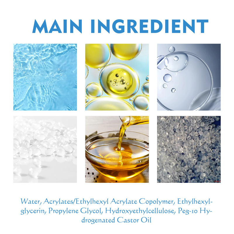 EELHOE False Eyelash Glue, Lightweight Self-Adhesive False Eyelash Glue Gentle And Non-Irritating