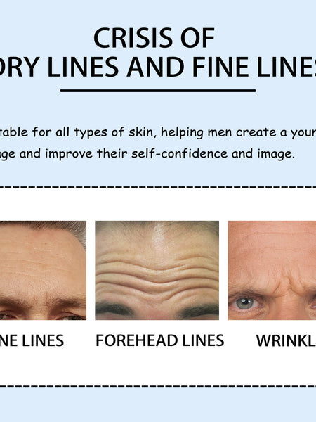 East Moon Anti-Wrinkle Forehead Patch For Men, Firming Forehead And Reducing Fine Lines And Wrinkles