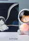 Starry sky animal atmosphere night light