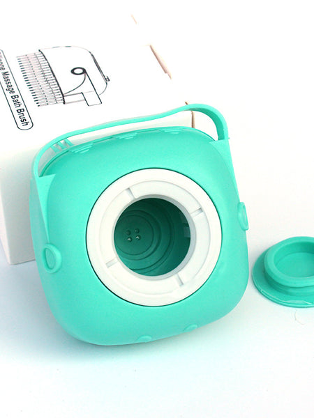 Silicone Dog Bath Massage Gloves Brush Pet Cat Bathroom Cleaning Tool Comb Brush For Dog Can Pour Shampoo Dog Grooming Supplies