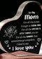 Transparent Love Acrylic Mother's Day Gift Table Decorative Ornaments