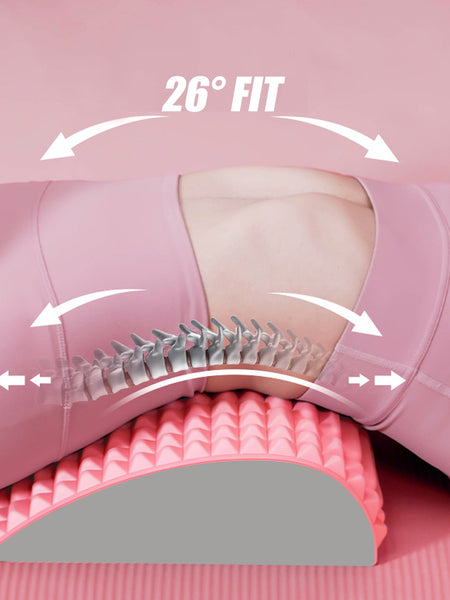 Back Stretcher Pillow Neck Lumbar Support Massager For Neck Waist Back Sciatica Herniated Disc Pain Relief Massage Relaxation