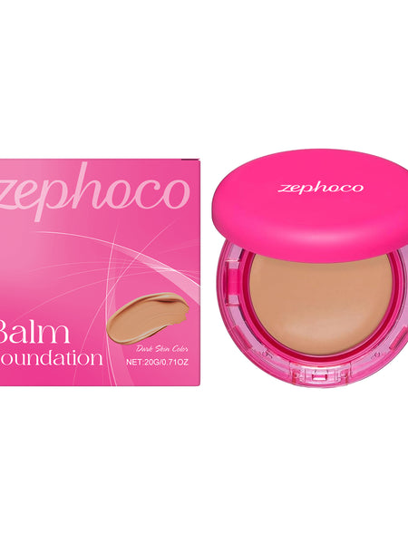 zephoco Moisturizing Foundation, Light, Moisturizing And Moisturizing Skin, Concealer Clear Oil And Dry Skin