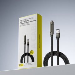 Fast Charging Foldable Bracket Data Cable 2-in-1 Data Wire Foldable Phone Tablet Stand Type-C To Type-C USB-A To Type-C
