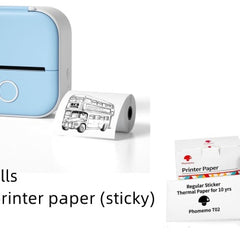 Portable Mini Thermal Label Printer Home Photo Printer Student Wrong Question Printer Bluetooth-compatible Mini Label Printer Price Tag