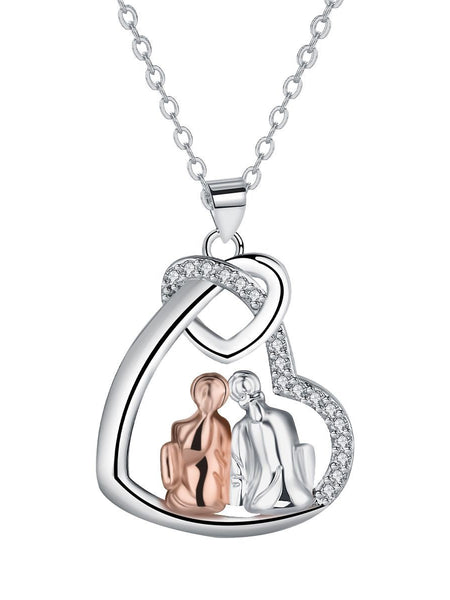 Love Sisters Necklace Female Clavicle Chain Girlfriends' Gift Gift