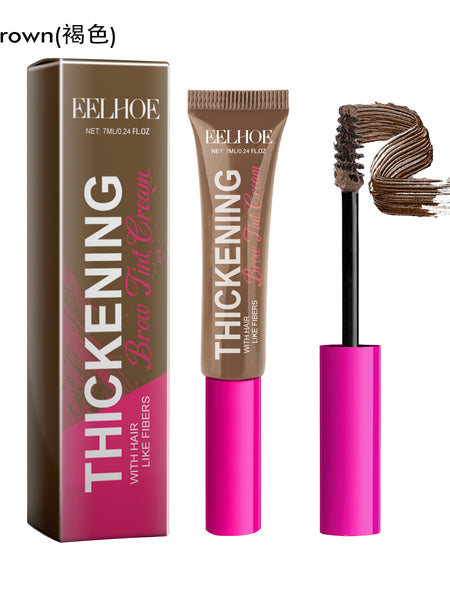 EELHOE Fiber Brow Dye Series, Natural Makeup, Color, Water Resistance And Stereoscopic Eyebrow Makeup