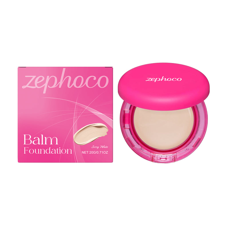 zephoco Moisturizing Foundation, Light, Moisturizing And Moisturizing Skin, Concealer Clear Oil And Dry Skin