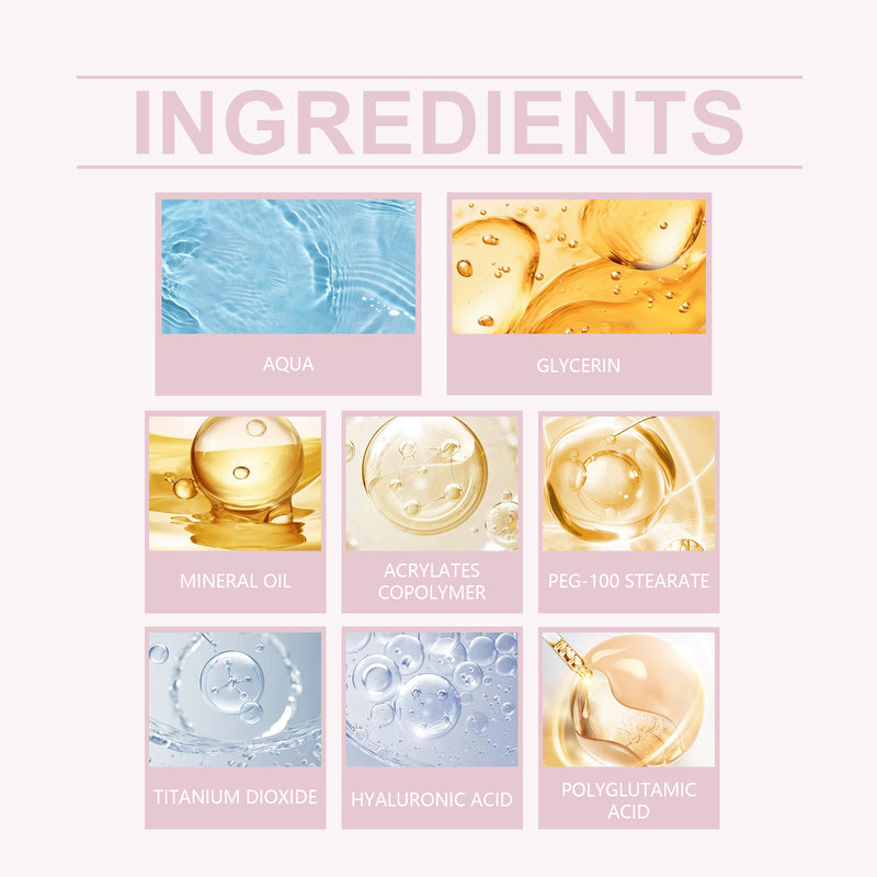 Hoygi Moisturizing Protection Spray, Light Transparent Oil Control Long-Lasting Matte Natural Mist Anti-Rub Protection Spray