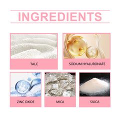 Eelhope The Setting Powder With Brush (Beige) Has A Natural, Light, Fine, Breathable And Snaky Look. It Is Suitable For Both Dry And Wet Use And Can Last For A Long Time Without Fading