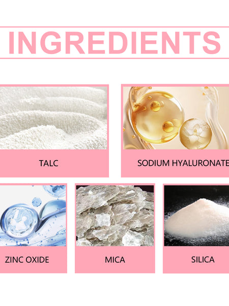 Eelhope The Setting Powder With Brush (Beige) Has A Natural, Light, Fine, Breathable And Snaky Look. It Is Suitable For Both Dry And Wet Use And Can Last For A Long Time Without Fading