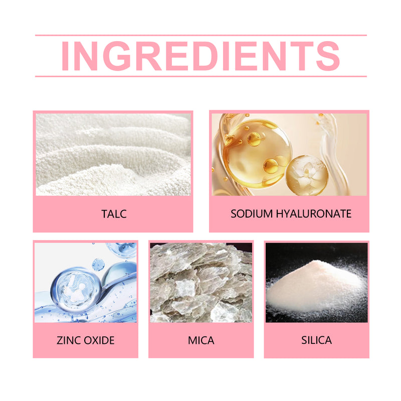 Eelhope The Setting Powder With Brush (Beige) Has A Natural, Light, Fine, Breathable And Snaky Look. It Is Suitable For Both Dry And Wet Use And Can Last For A Long Time Without Fading