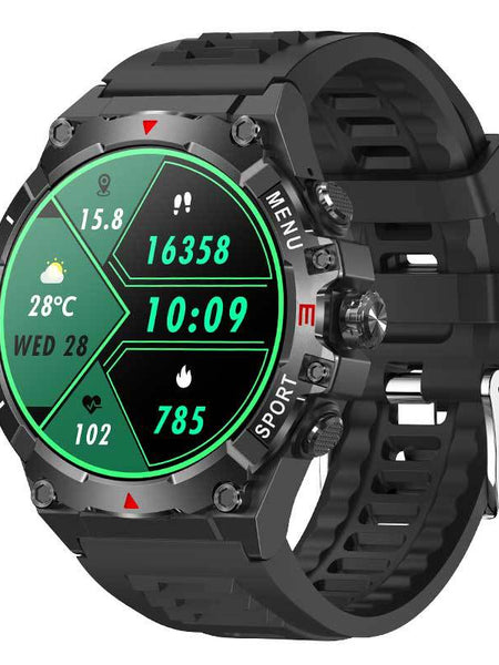 TG02 Outdoor Smart Watch GPS Positioning Altitude Pressure Compass Heart Rate Bluetooth Call Sports Watch