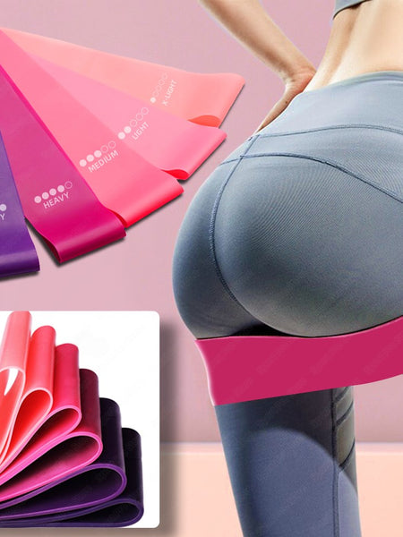 Resistance Bands Sealing Elastic Booty Sport Bodybuilding Rubber Band For Fitness Gym Leagues Equipment Sports Mini Yoga