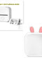 Portable Mini Thermal Label Printer Home Photo Printer Student Wrong Question Printer Bluetooth-compatible Mini Label Printer Price Tag