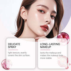 Hoygi Moisturizing Protection Spray, Light Transparent Oil Control Long-Lasting Matte Natural Mist Anti-Rub Protection Spray