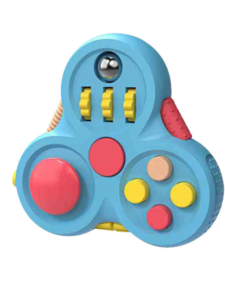 Fidget Pad Stress Relief Handheld Gyroscope Magic Cube Game Controller Finger Toy Creative Decompression Toy
