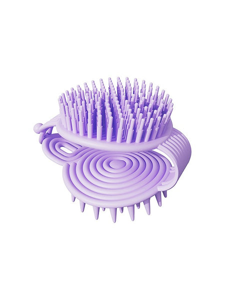 Soft adhesive double-sided hair brush massager for adults and children hair brush for gods bathroom shower brush head massage