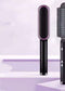 New 2 In 1 Hair Straightener Hot Comb Negative Ion Curling Tong Dual-purpose Electric Hair Brush
