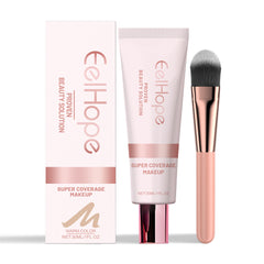 Eelhope Concealer Liquid Foundation Natural Lightweight Moisturizing And Brightening Concealer Strong Oil Control Concealer Liquid Foundation