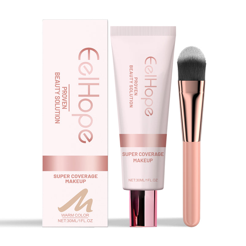 Eelhope Concealer Liquid Foundation Natural Lightweight Moisturizing And Brightening Concealer Strong Oil Control Concealer Liquid Foundation