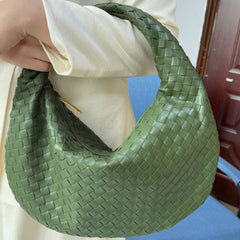 Large size women's woven bag large capacity hand-held armpit bag women's bag