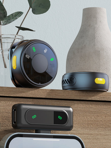 Wireless lavalier microphone magnetic lavalier 1-to-2 noise cancelling live broadcast button microphone live broadcast microphone