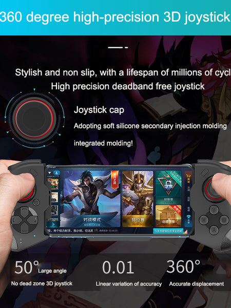 MOCUTE060 059 058054 Stretching Dual joystick Mobile Game Wireless Controller