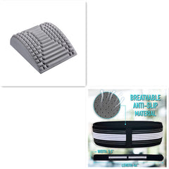 Back Stretcher Pillow Neck Lumbar Support Massager For Neck Waist Back Sciatica Herniated Disc Pain Relief Massage Relaxation