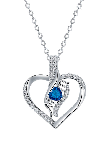MOM Love Inlaid Women's Necklace Mother's Day Gift