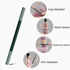 Yoga Stretching Stick — Deep Tissue Massage & Flexibility Training Rod for Home, Sports & Outdoor