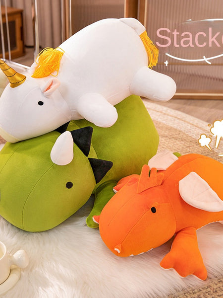 Cute Dinosaur Weighted Plush Panther Unicorn Dinosaur Stuffed Toy