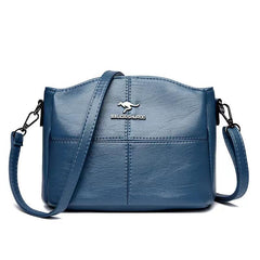 Splicing bag single shoulder crossbody bag